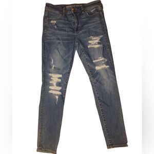 American eagle skinny jeans size 6 short